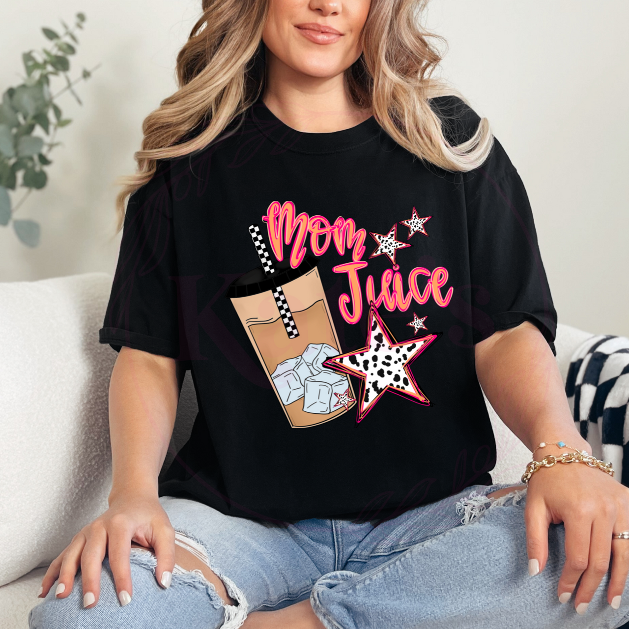 Iced Coffee Mom Juice T-Shirt