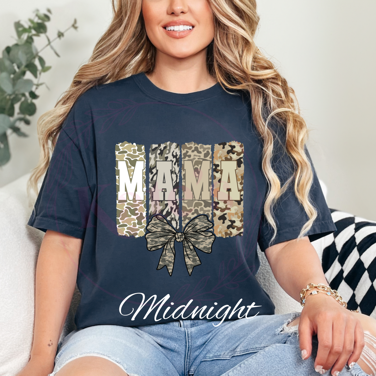 Camo Mama Comfort Colors T-Shirt