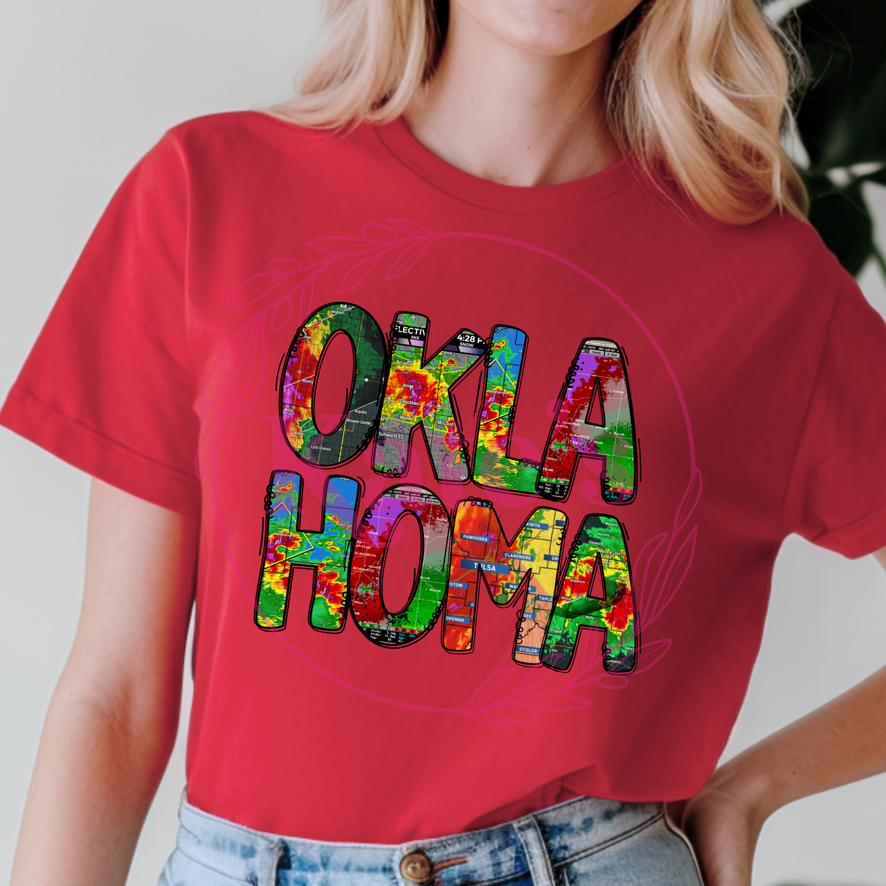 Oklahoma Weather Map Shirt
