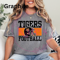 Mascot Football Faux Glitter Shirts