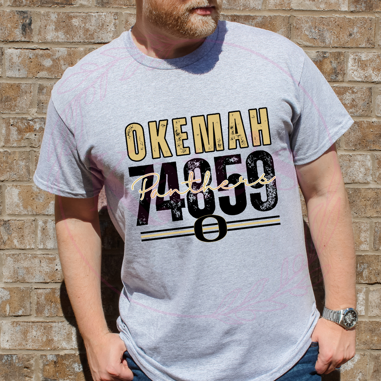 Okemah Zip Code School Spirit Shirt