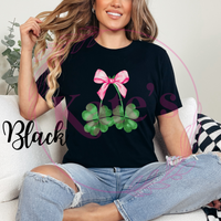 Coquette Shamrocks T-Shirt