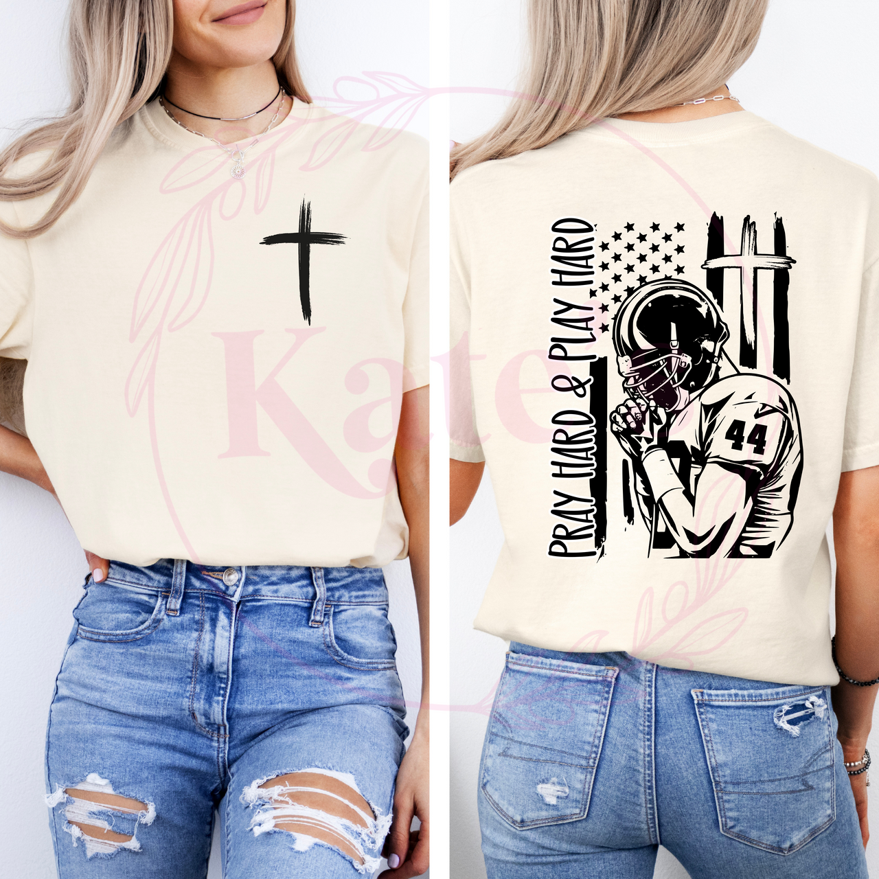 Pray Hard & Play Hard Shirts