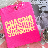 Chasing Sunshine Comfort Colors Tee