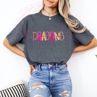 Dragons Preppy School Spirit Shirt