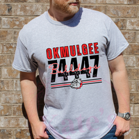 Okmulgee Zip Code School Spirit Shirt