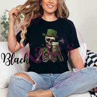St. Patrick's Day Skeleton T-Shirt