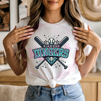 Diamond Dingers Baseball Shirts