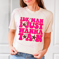 I Just Wanna Tan Comfort Colors Tee