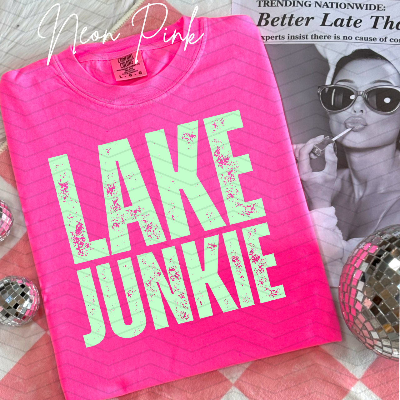 Lake Junkie Comfort Colors Tee