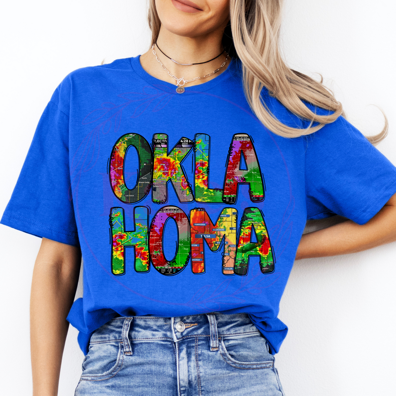 Oklahoma Weather Map Shirt