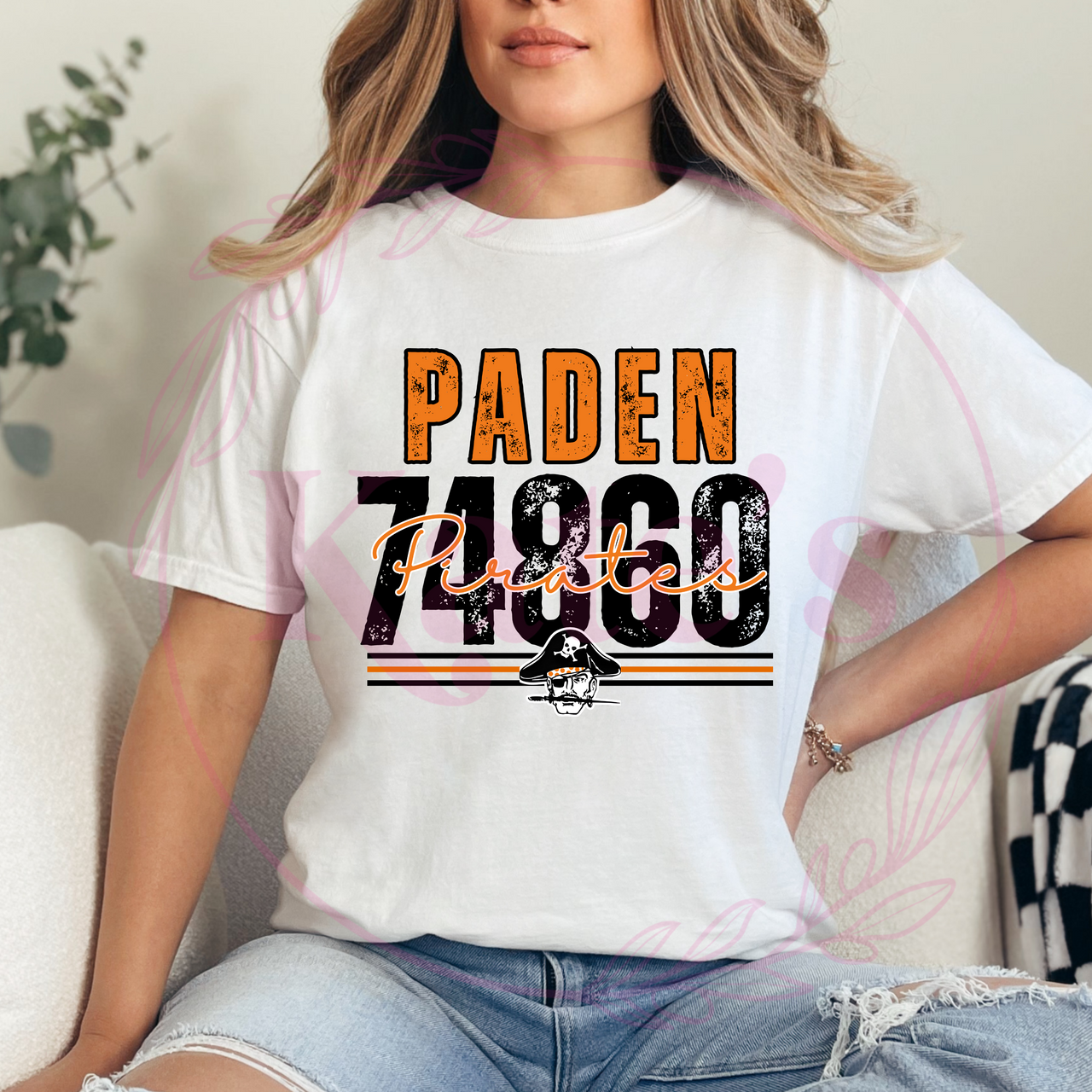 Paden Zip Code School Spirit Shirt