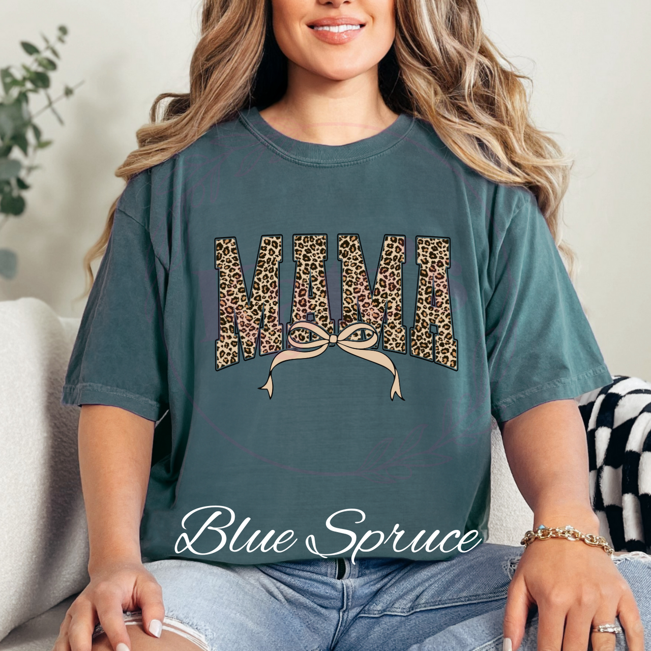 Cheetah Mama Comfort Colors T-Shirt