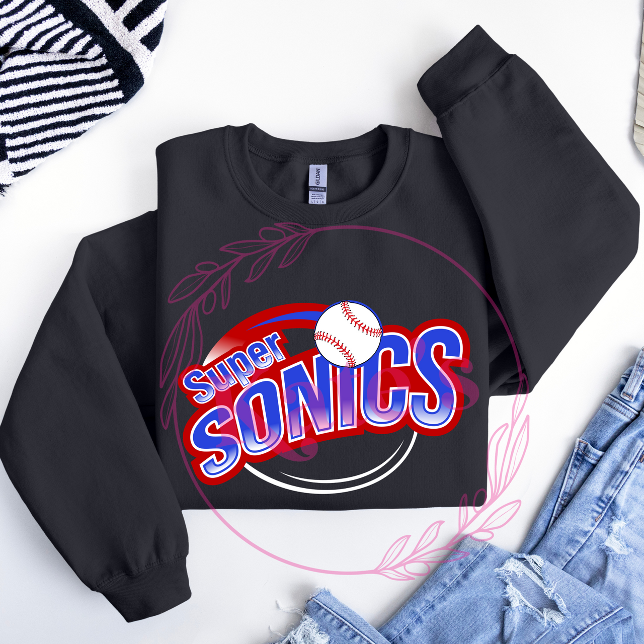 Super Sonics Baseball Shirts
