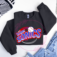 Super Sonics Baseball Shirts