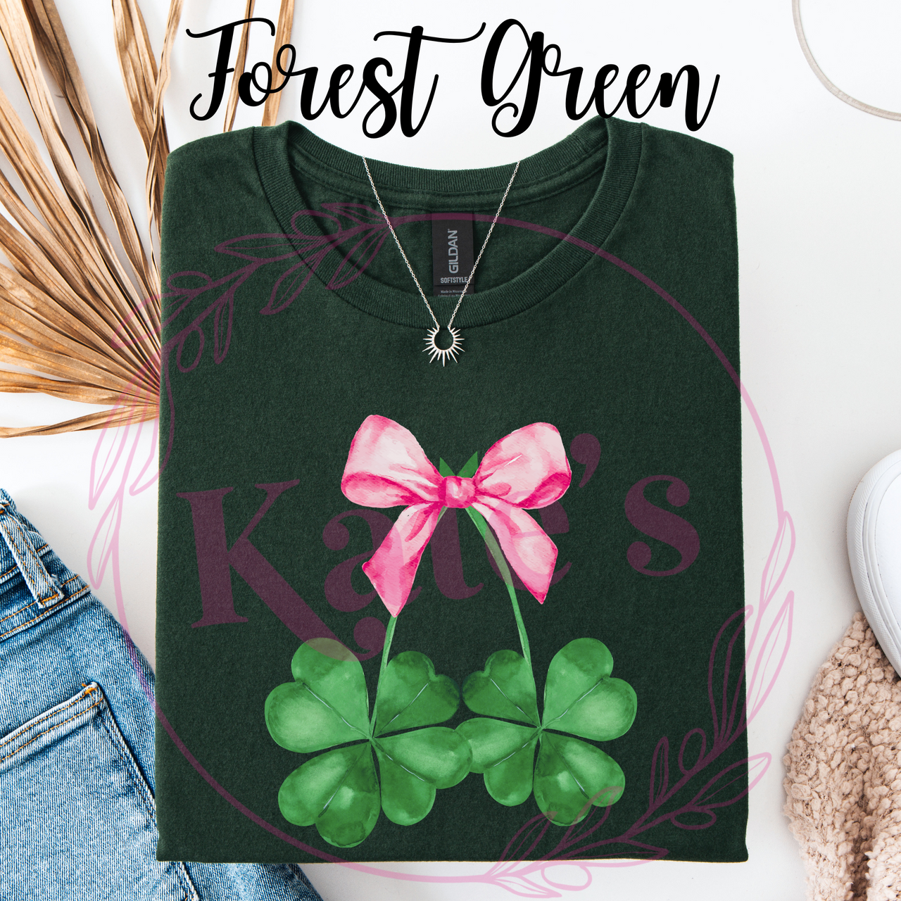 Coquette Shamrocks T-Shirt