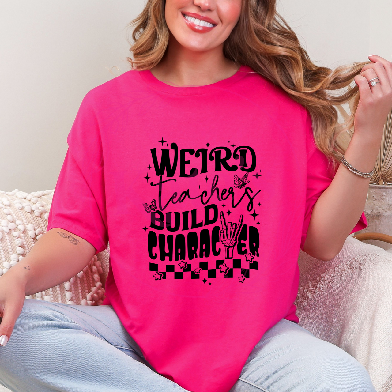 Weird Teachers Build Character T-Shirt
