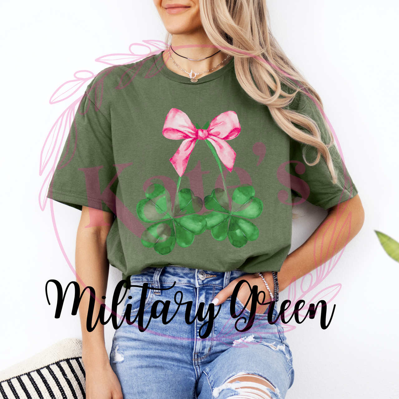 Coquette Shamrocks T-Shirt