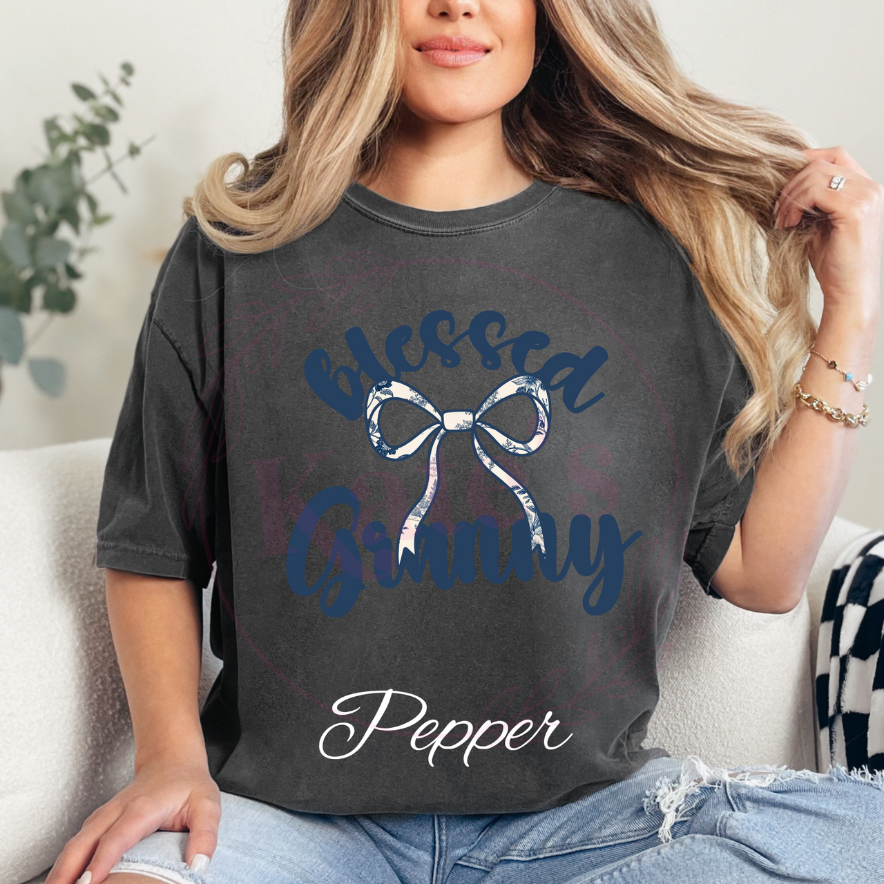 Blessed Granny Comfort Colors T-Shirt