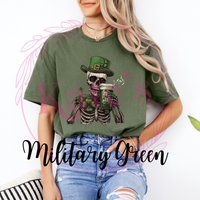 St. Patrick's Day Skeleton T-Shirt