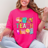 Chenille Teach T-Shirt