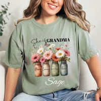 She Is Grandma Comfort Colors T-Shirt