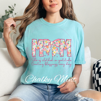 She Is Clothed In Gratitude Comfort Colors T-Shirt