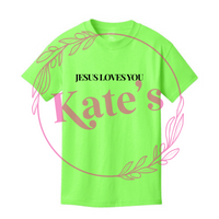 Jesus Loves You Neon T-Shirts *HCN NYC Fundraiser*