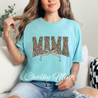 Cheetah Mama Comfort Colors T-Shirt