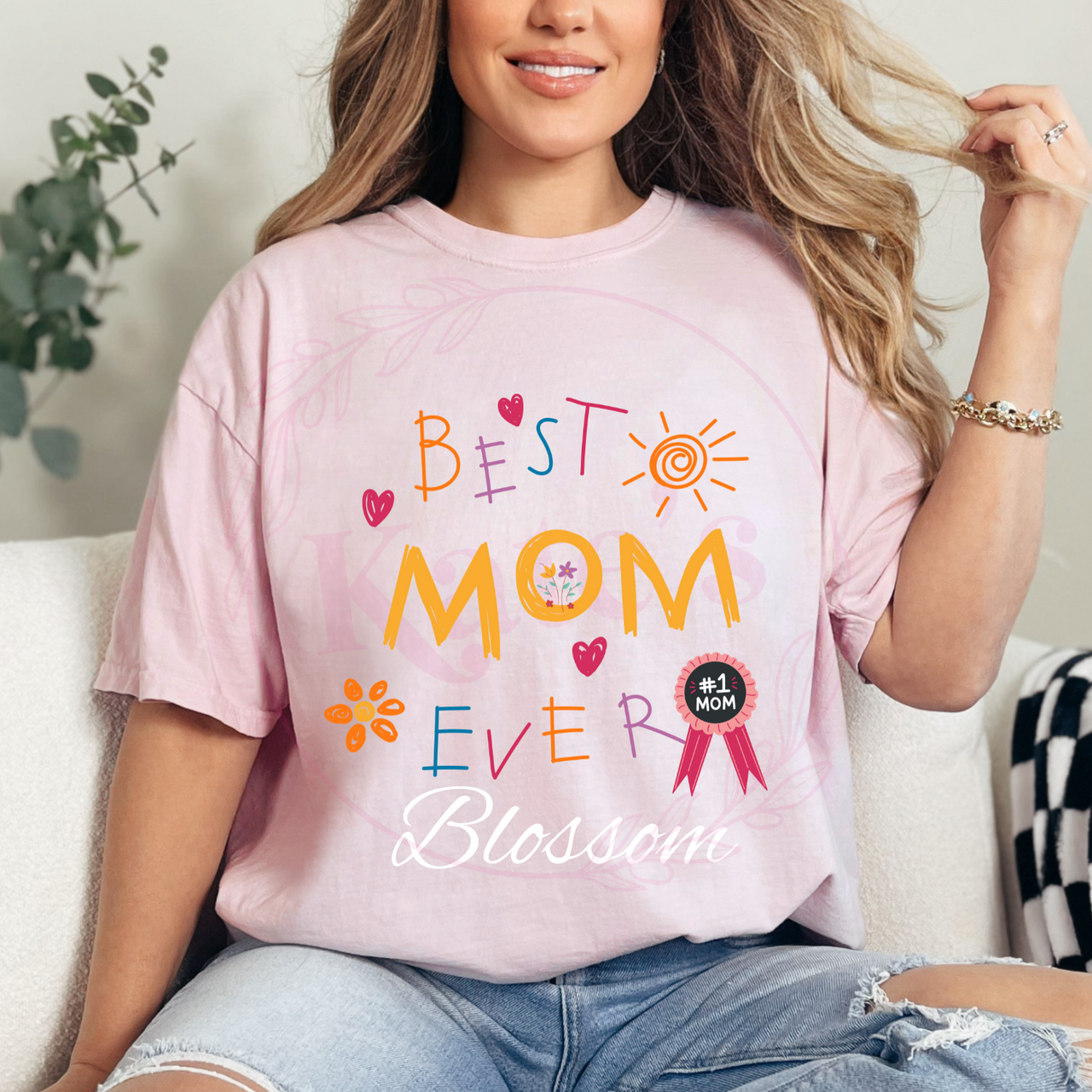 Best Mom Ever Comfort Colors T-Shirt