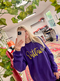 Embroidered Mascot Sweatshirt