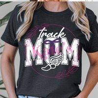 Track Mom Coquette Bow Shirt