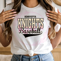 Henryetta Knights Baseball Shirts