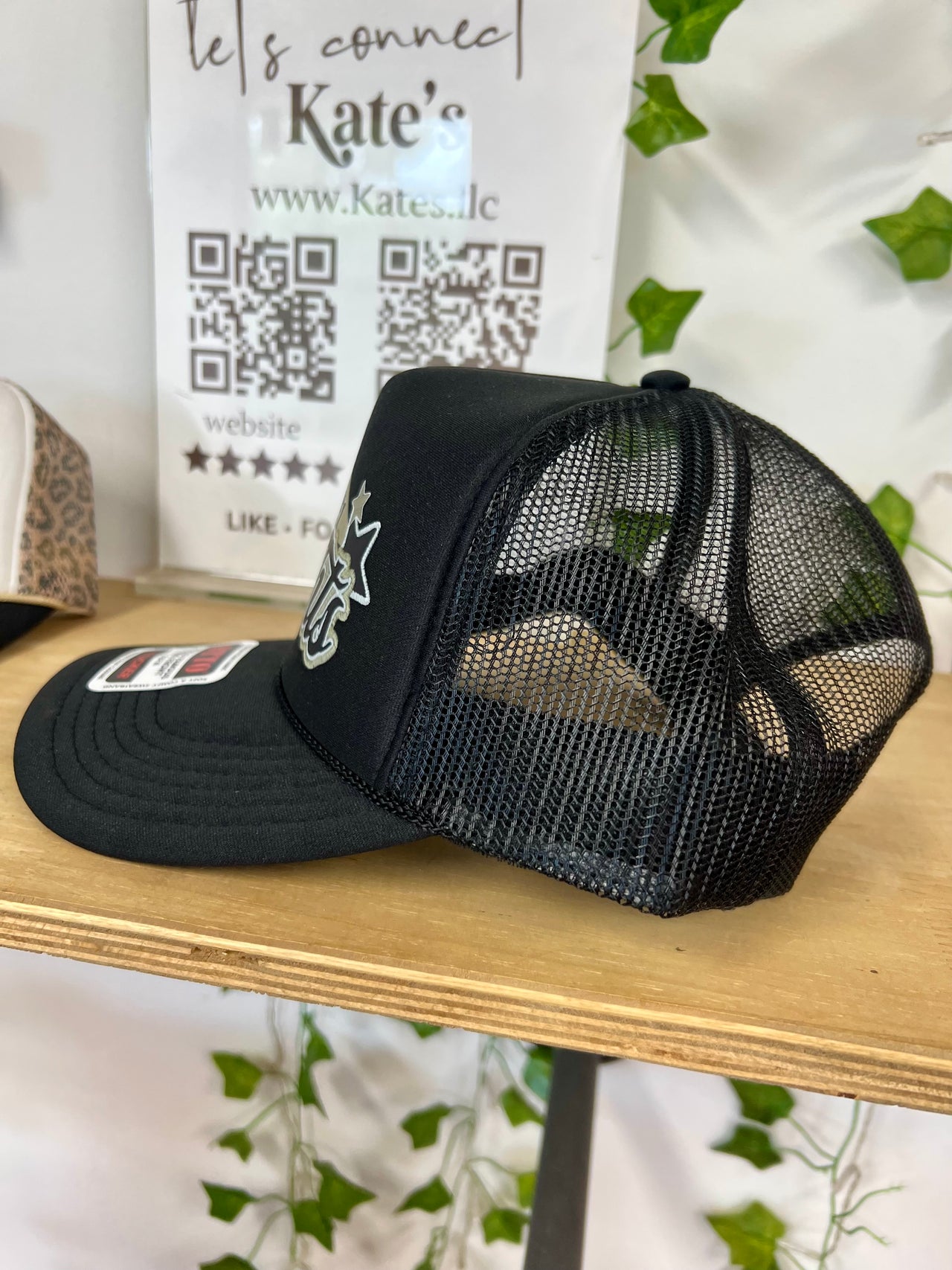 Knights Faux Embroidered Trucker Hat