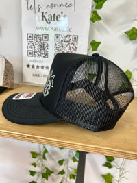 Knights Faux Embroidered Trucker Hat