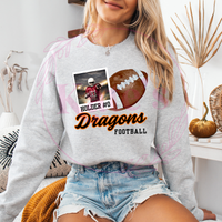 Custom Football Polaroid Shirt