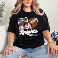 Custom Football Polaroid Shirt