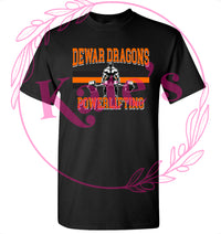 Dewar Dragons Powerlifting Fundraiser T-Shirts