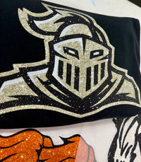 Faux Glitter Mascot Shirts