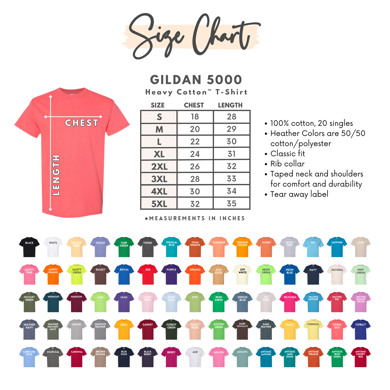 Upload Your Own Design - Gildan Heavy Cotton Wholesale