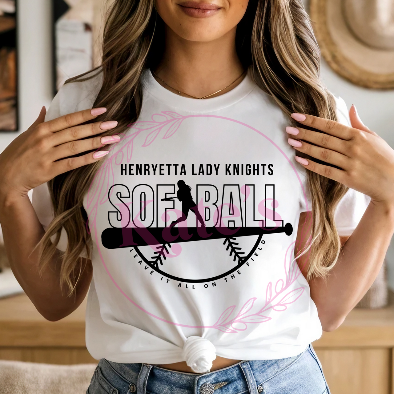 Henryetta Lady Knights Softball Shirt