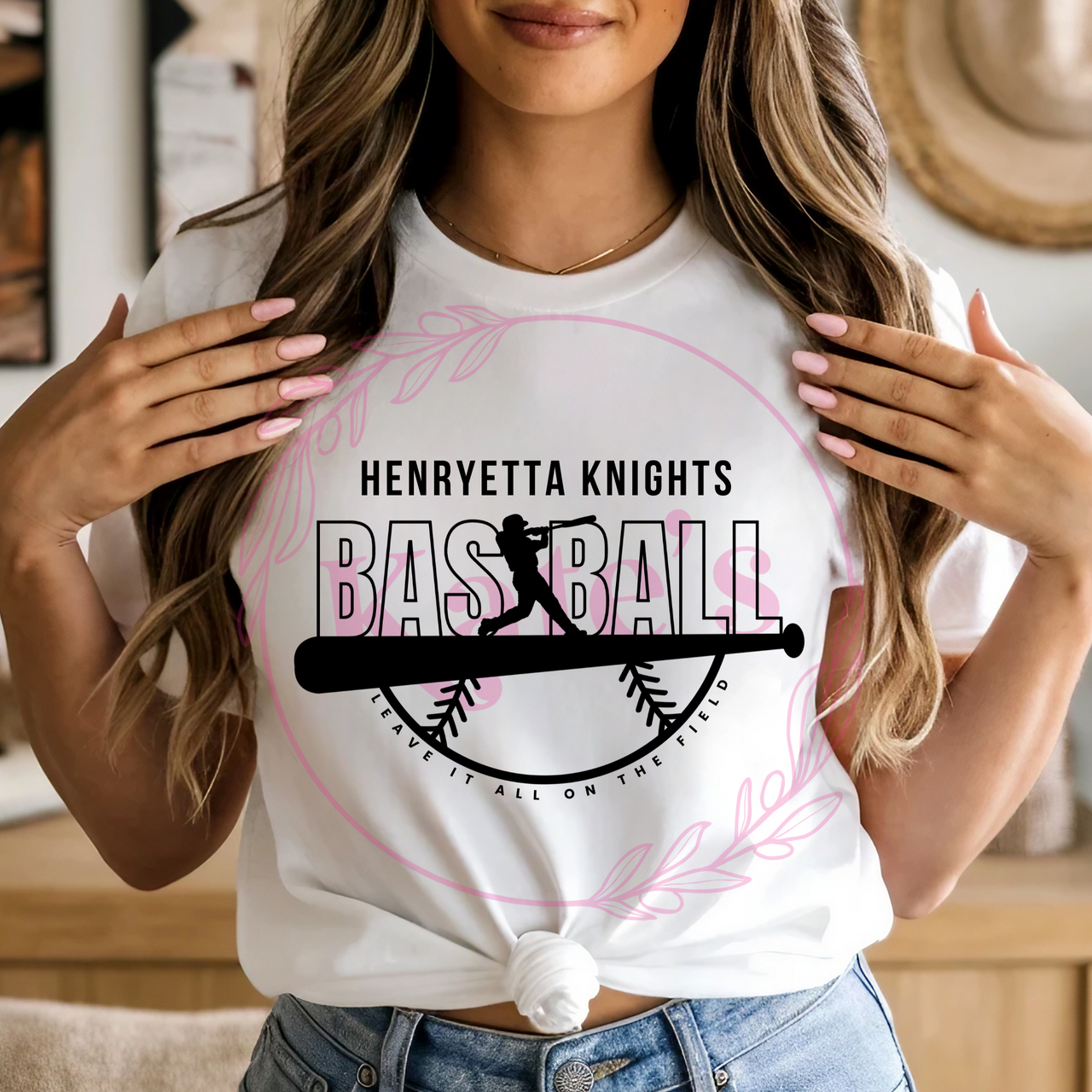 Henryetta Knights Baseball Shirt