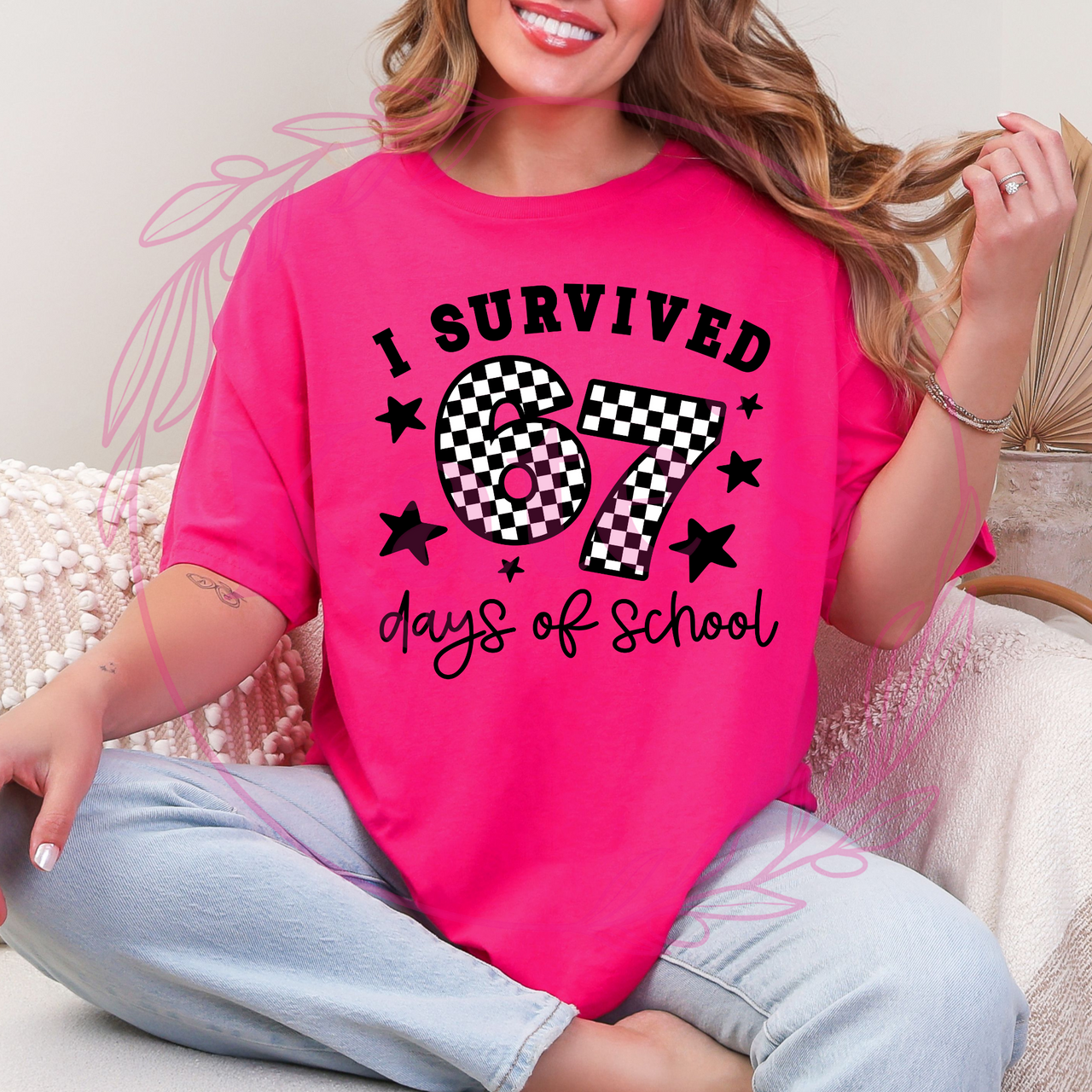 67th Day of School T-Shirt