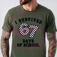 67th Day of School T-Shirt