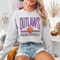 Weleetka Outlaws Vintage Basketball Shirt