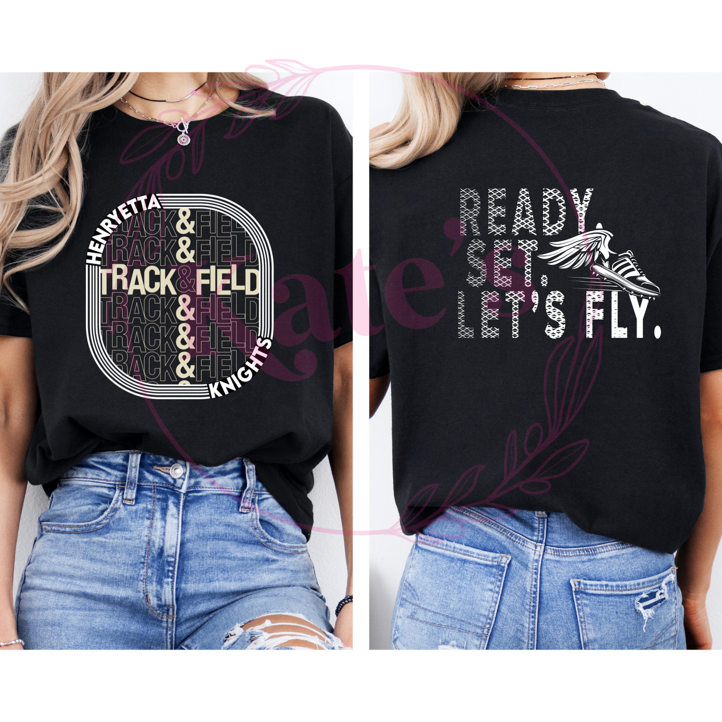 Henryetta HIGH SCHOOL Track & Field Shirts
