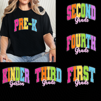 Grade Level T-Shirt *Back to School Sale*
