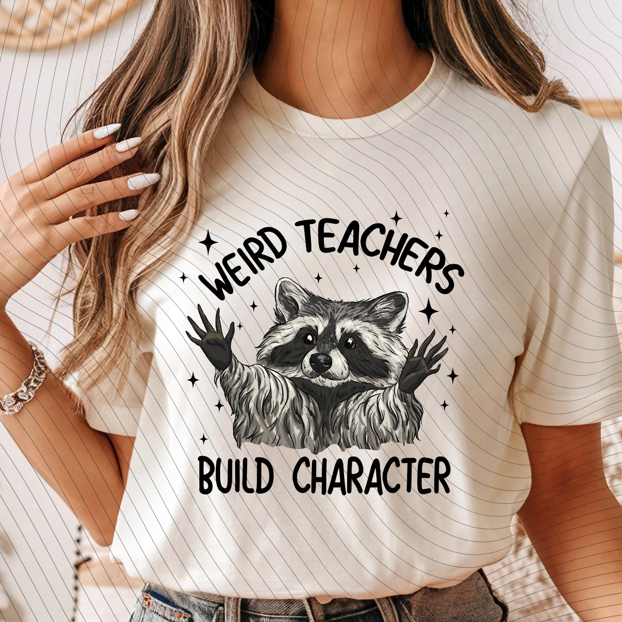 Weird Teachers Build Character T-Shirt *Back to School Sale*