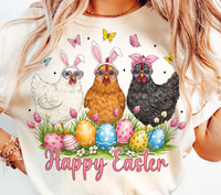 Happy Easter Chickens Shirt