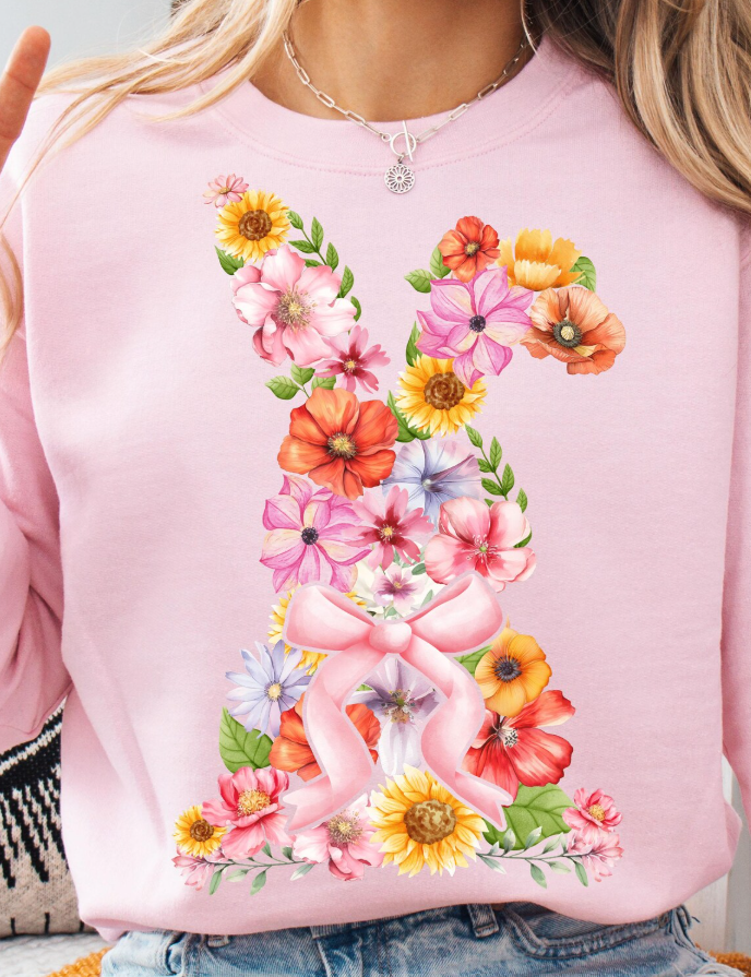 Floral Bunny Shirt